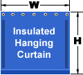Insulated Hanging Curtain